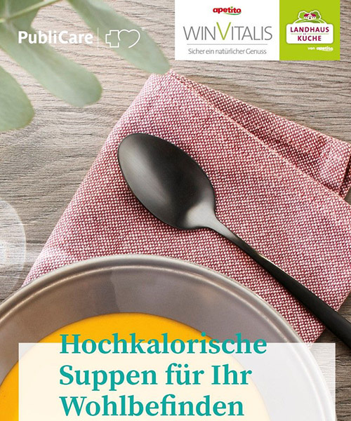 Hochkalorische Suppen - PubliCare und die Landhausküche von apetito