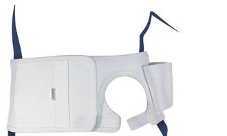 STOMACARE Band.EasyOpen.307 72mm H15cm li.S weiß | BH307EOL-S | PZN 09109276