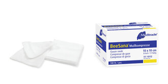 Mullkompresse 10x10cm 12-fach | BE1014 | PZN 04852757