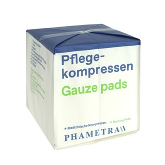 PubliCare Vlieskompressen L-10cm x B-10cm 4-fach | PC41003 | PZN 11030837