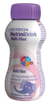 NutriniDrink Multi Fibre Erdbeer | NUT116702 | PZN 06327498