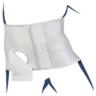 STOMACARE Band.312 L85mm H15cm S weiß | BH312-S | PZN 09437141