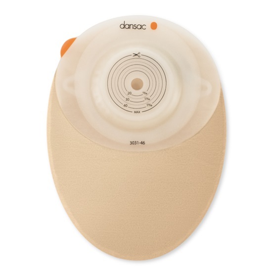 Dansac MT035-25 Kolostomiebeutel Vorderseite