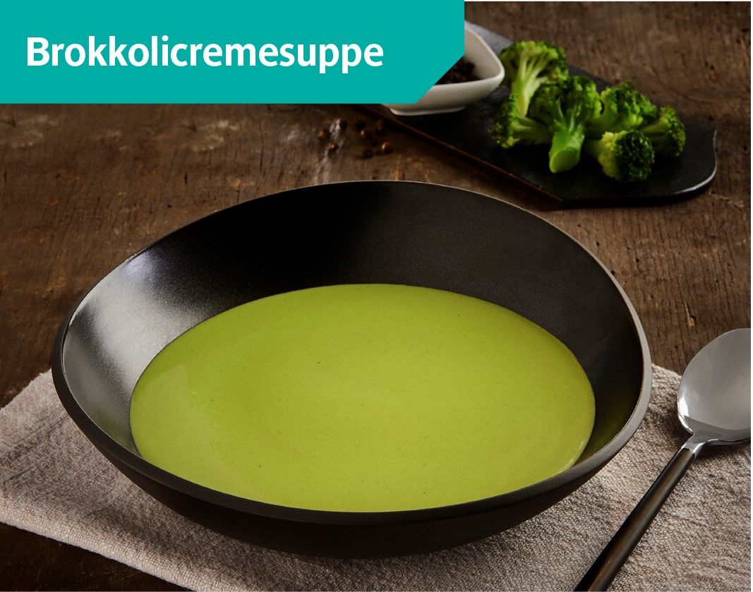Brokkolicremesuppe hochkalorisch