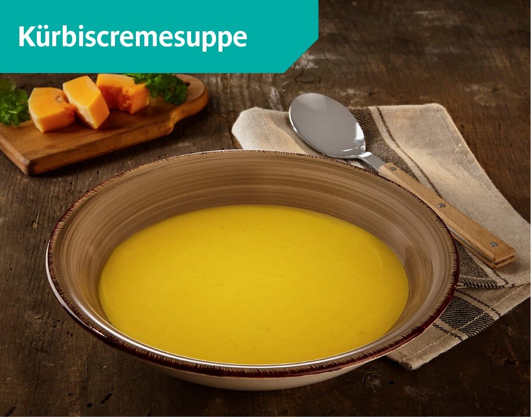 Kürbiscremesuppe hochkalorisch