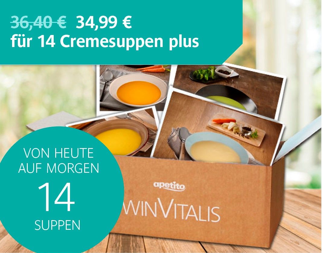 Cremesuppen hochkalorischSet