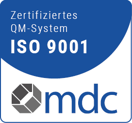 MDC Siegel DIN EN ISO 9001