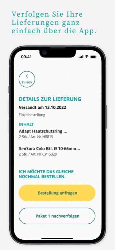 myPubliCare 1.4 Lieferung verfolgen